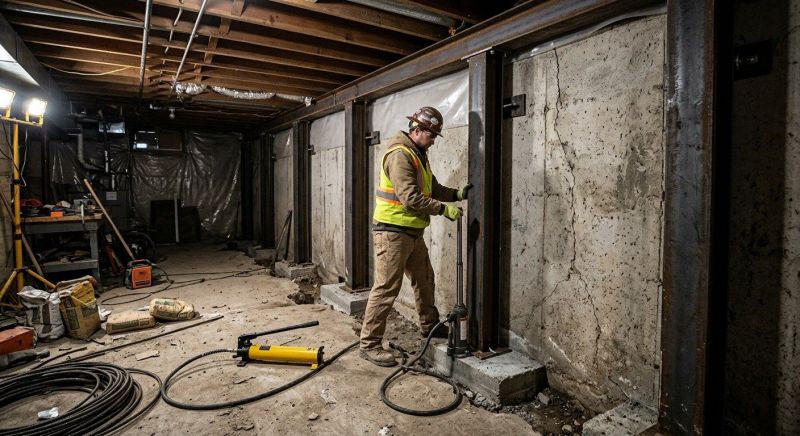 Basement Stabilization in Gilroy, CA