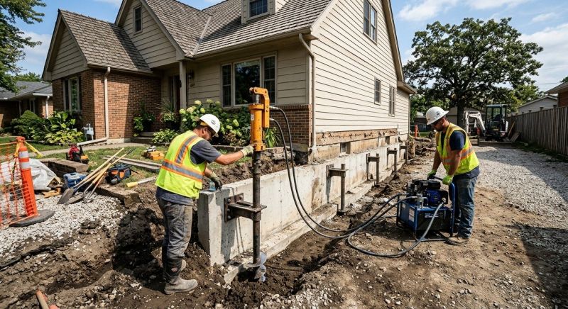 Basement Stabilization in Gilroy, CA