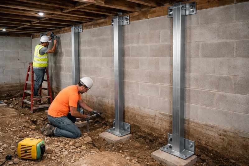 Basement Stabilization in Gilroy, CA