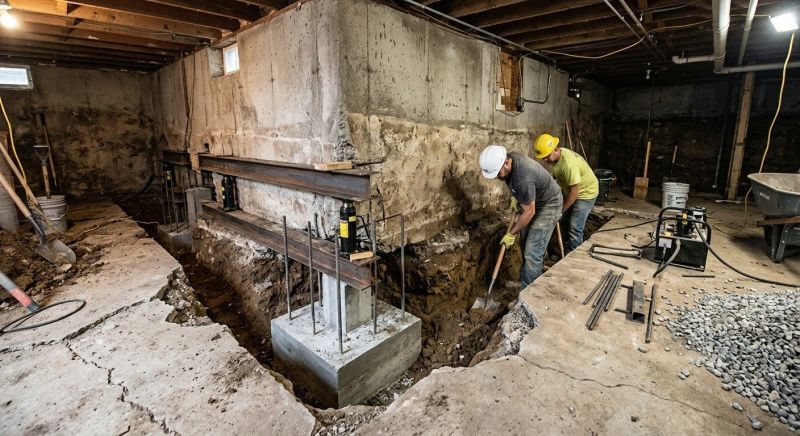 Basement Underpinning in Gilroy, CA