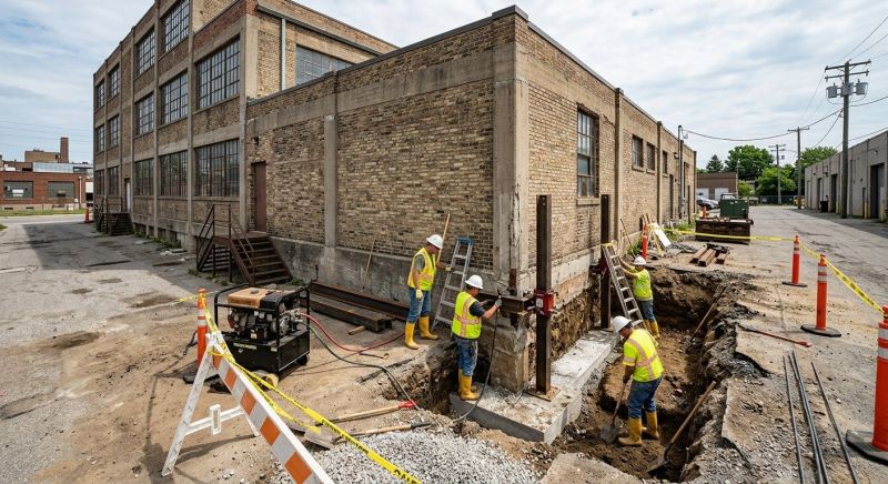 Building Foundation Repair in Gilroy, CA