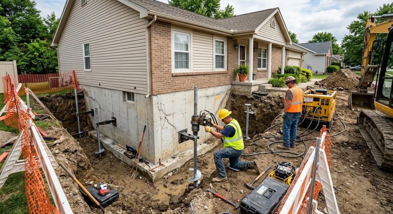 Building Foundation Repair in Morgan Hill, CA