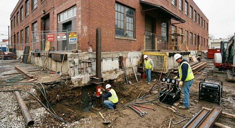 Building Foundation Repair in Salinas, CA