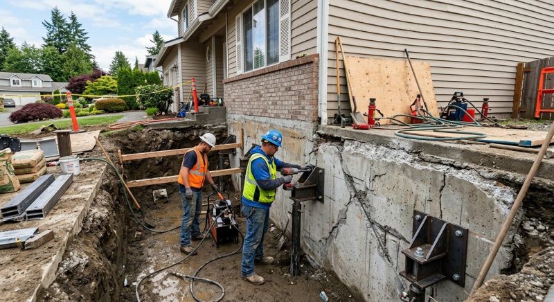 Commercial Foundation Repair in Gilroy, CA