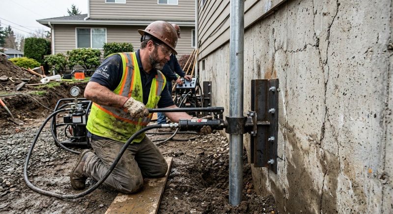 Concrete Foundation Leveling in San Benito County, CA