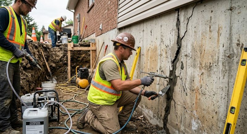 Cracked Foundation Repair in Capitola, CA