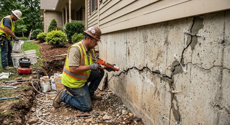 Cracked Foundation Repair in Hollister, CA