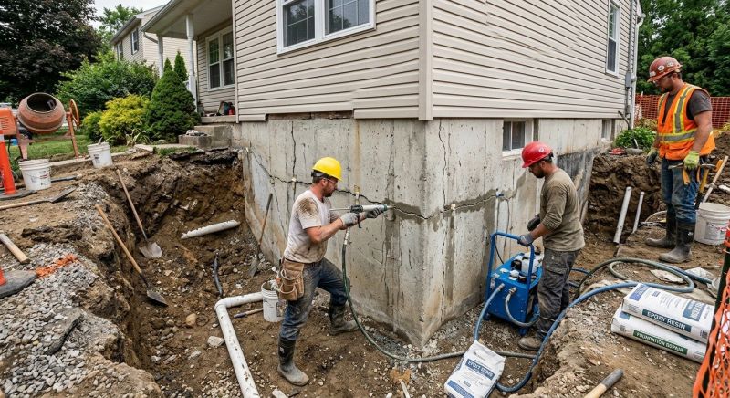 Cracked Foundation Repair in Gilroy, CA