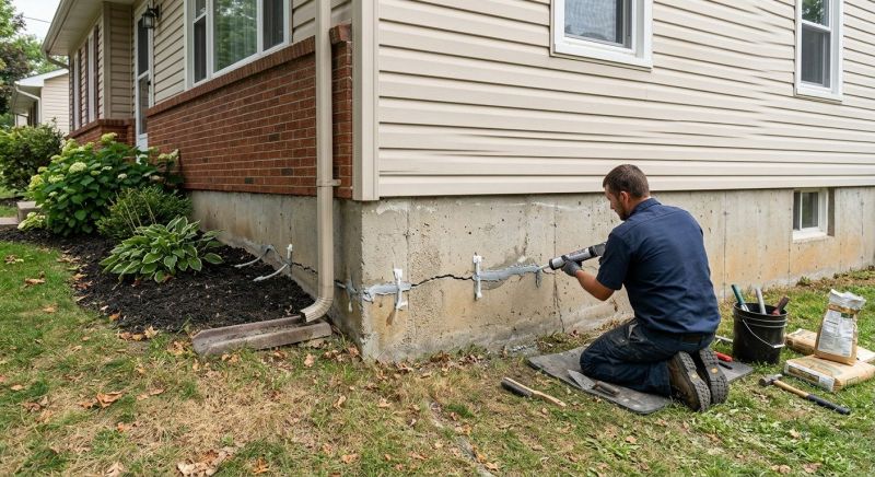 Cracked Foundation Repair in Monterey County, CA
