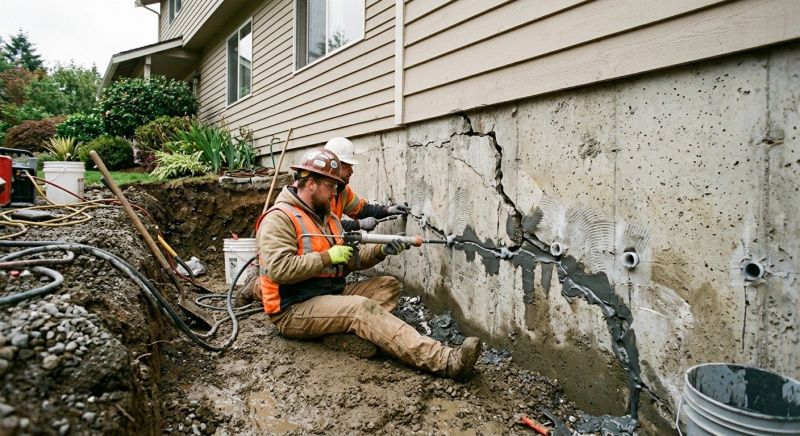 Cracked Foundation Repair in Monterey County, CA