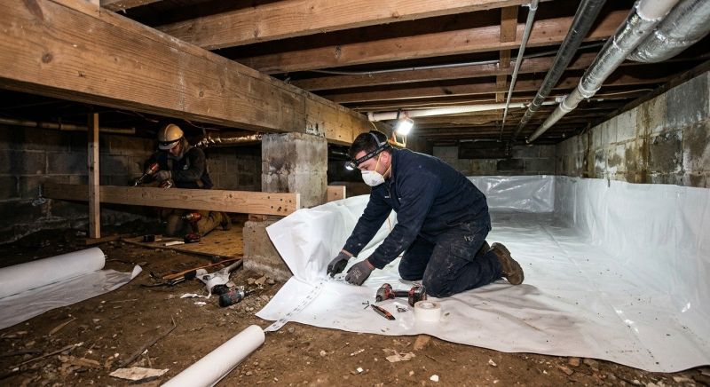 Crawl Space Leveling in Gilroy, CA