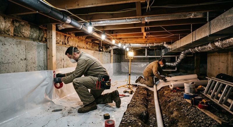 Crawl Space Leveling in Gilroy, CA