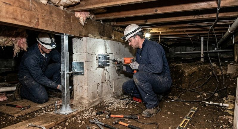 Crawlspace Foundation Repair in Monterey County, CA