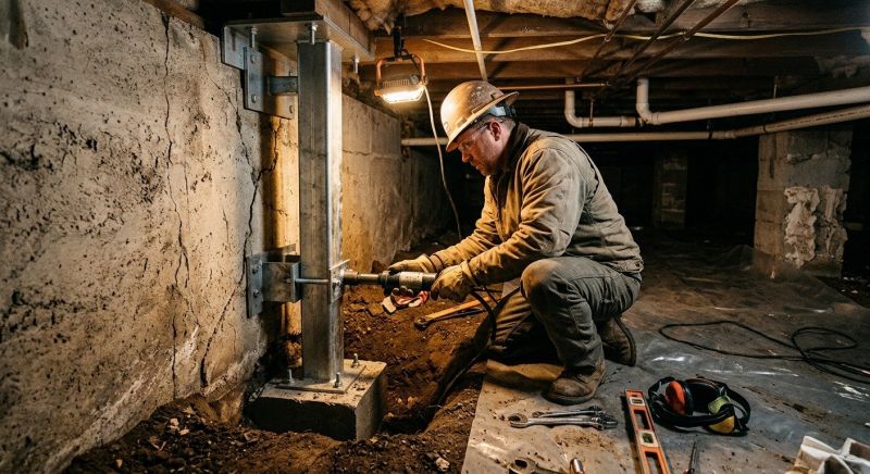 Crawlspace Foundation Repair in Scotts Valley, CA