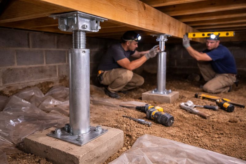 Crawlspace Structural Repair in Gilroy, CA