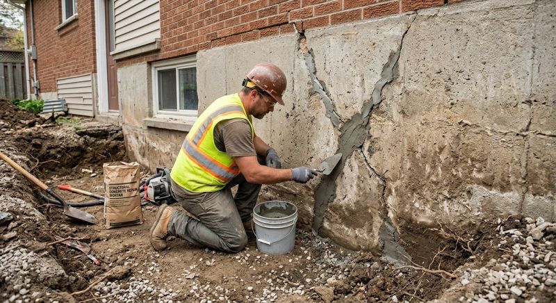 Foundation Crack Repair in Capitola, CA