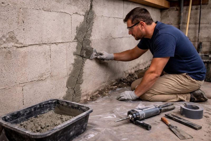 Foundation Crack Repair in Salinas, CA