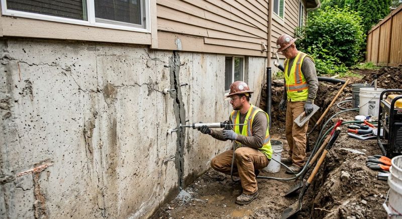 Foundation Crack Sealing in Gilroy, CA