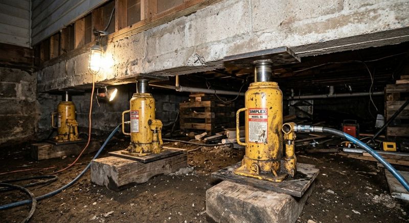 Foundation Jacking in Capitola, CA