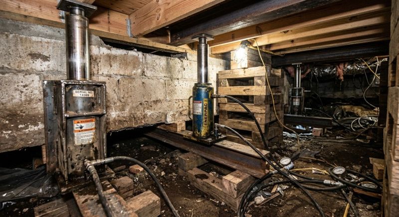 Foundation Jacking in Monterey County, CA