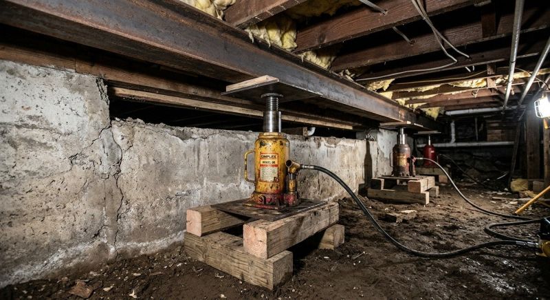 Foundation Jacking in Morgan Hill, CA