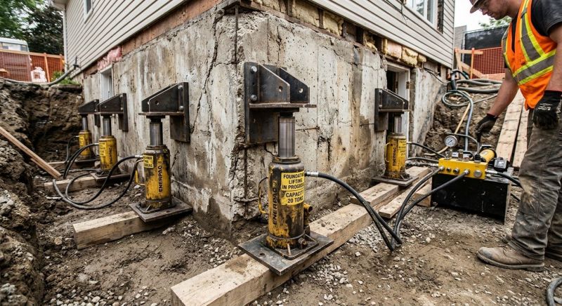 Foundation Jacking in Salinas, CA