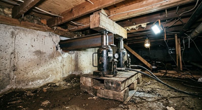 Foundation Jacking in Salinas, CA