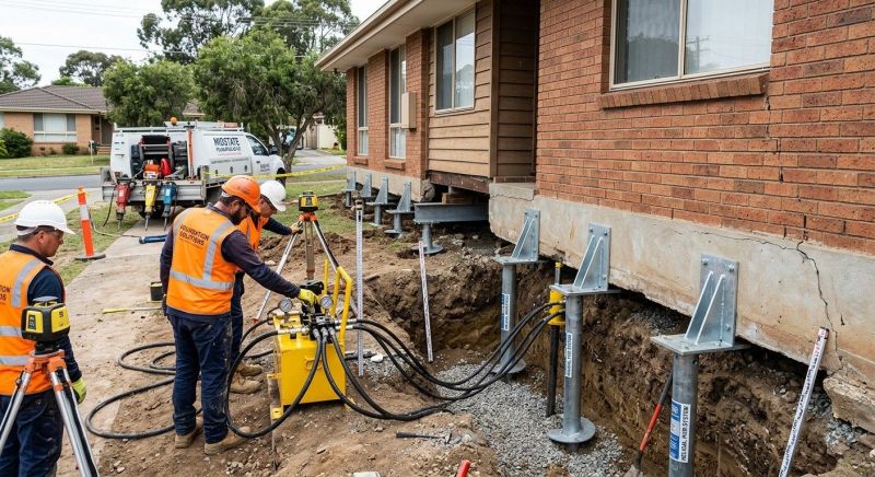 Foundation Jacking in Scotts Valley, CA