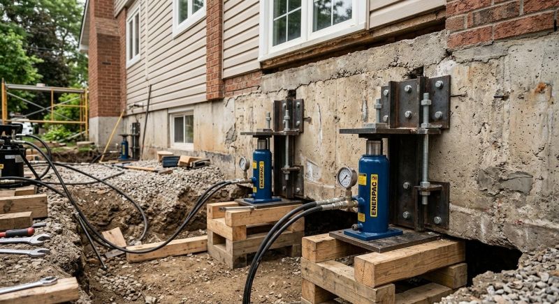 Foundation Jacking in Scotts Valley, CA