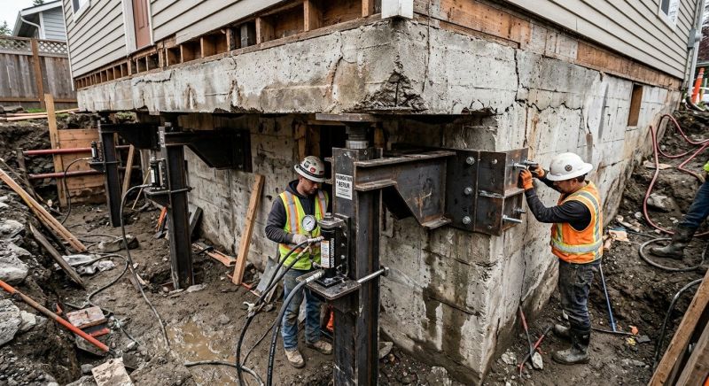 Foundation Lifting in Watsonville, CA