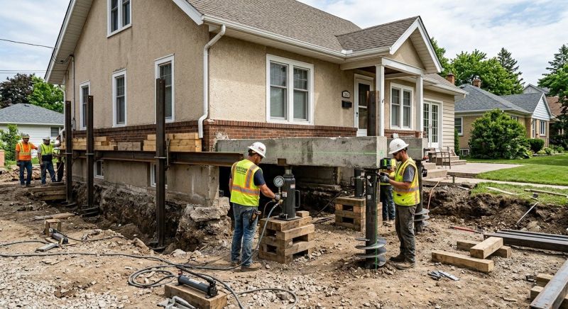 Foundation Releveling in Gilroy, CA