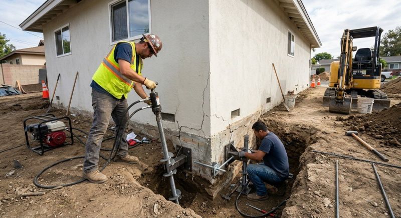 Foundation Stabilizing in Capitola, CA
