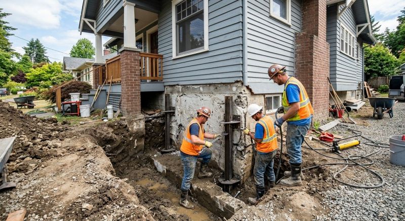 Foundation Stabilizing in Gilroy, CA