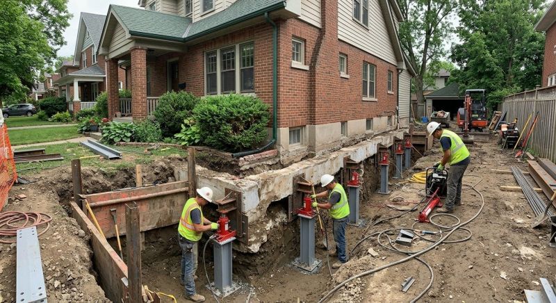 Foundation Underpinning in Gilroy, CA