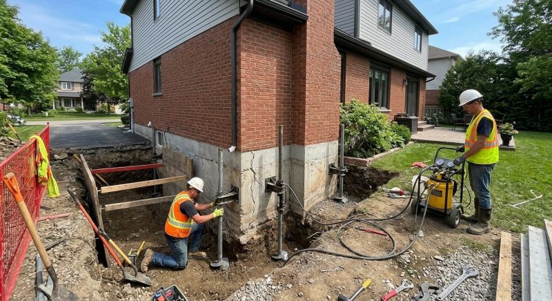 Foundation Underpinning in Gilroy, CA