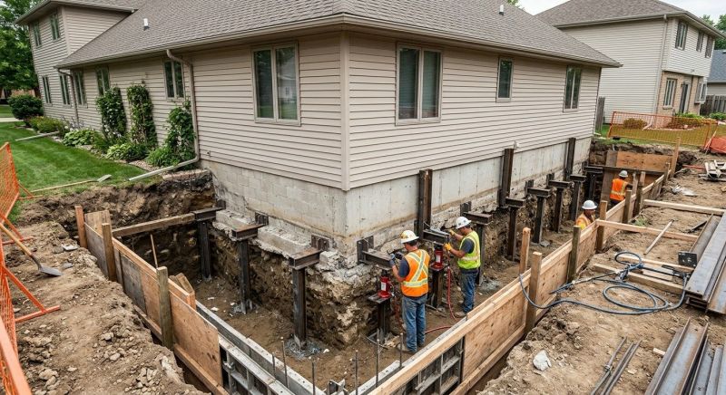House Underpinning in Gilroy, CA