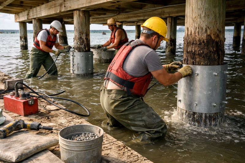 Piling Repair in Santa Cruz County, CA