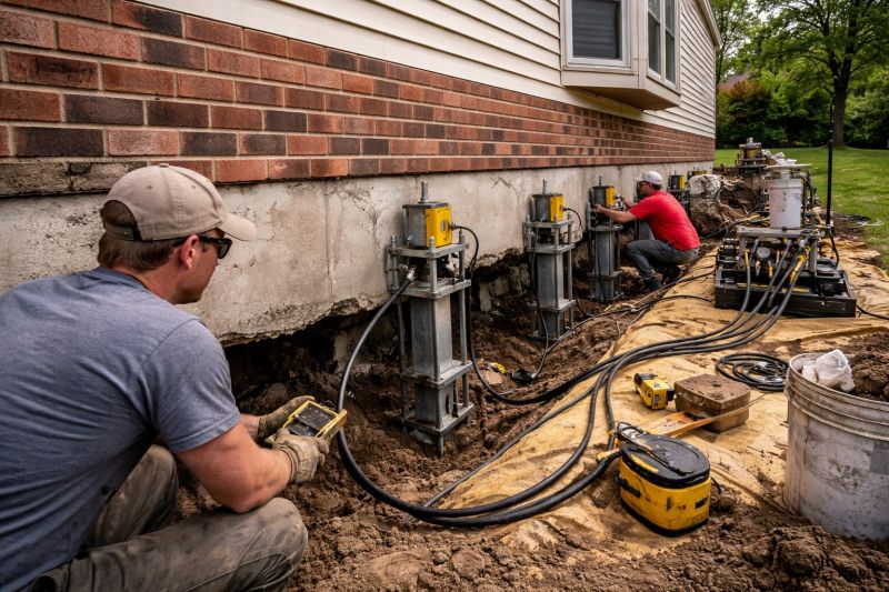 Settling Foundation Service in Morgan Hill, CA