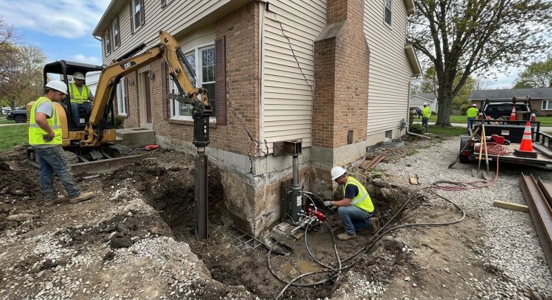 Sinking Foundation Repair in Aptos, CA