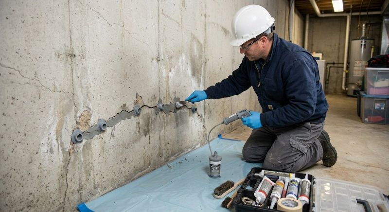 Structural Crack Repair in Gilroy, CA