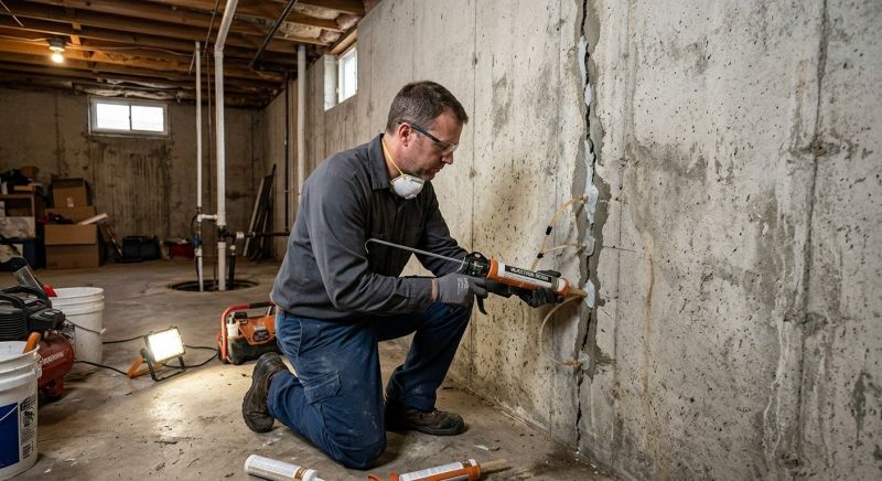 Structural Crack Repair in Gilroy, CA