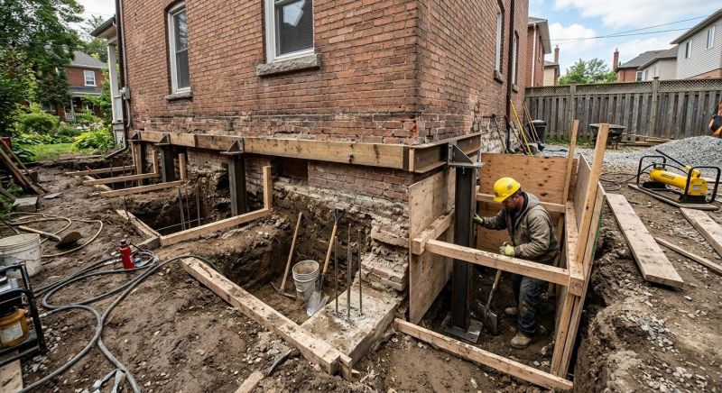 Structural Underpinning in Gilroy, CA