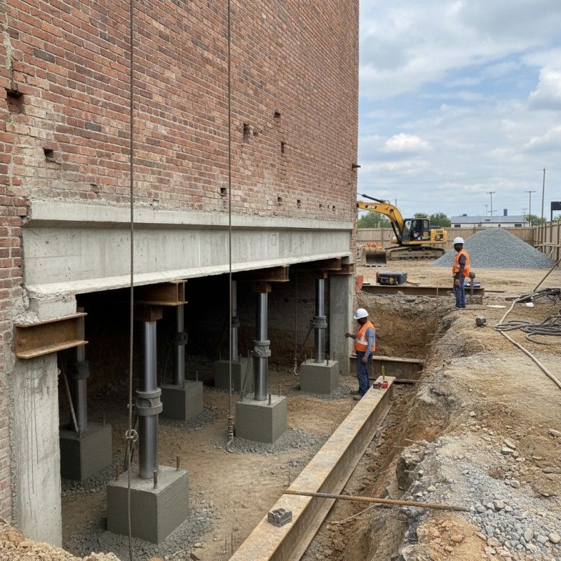 Structural Underpinning in Gilroy, CA
