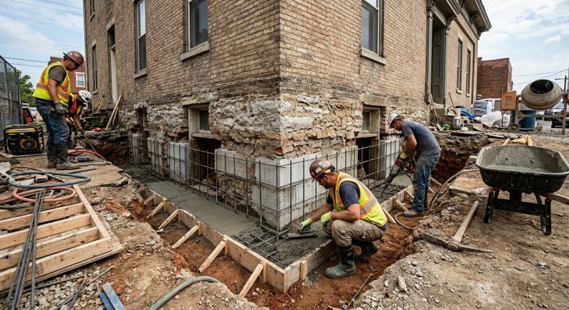 Underpinning Repair in Gilroy, CA